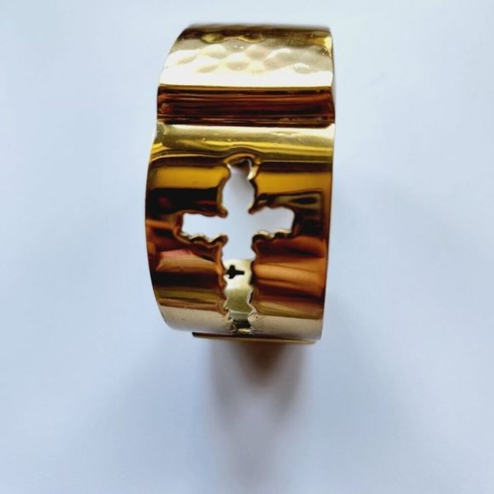 Cross Gold Bangle - image 6